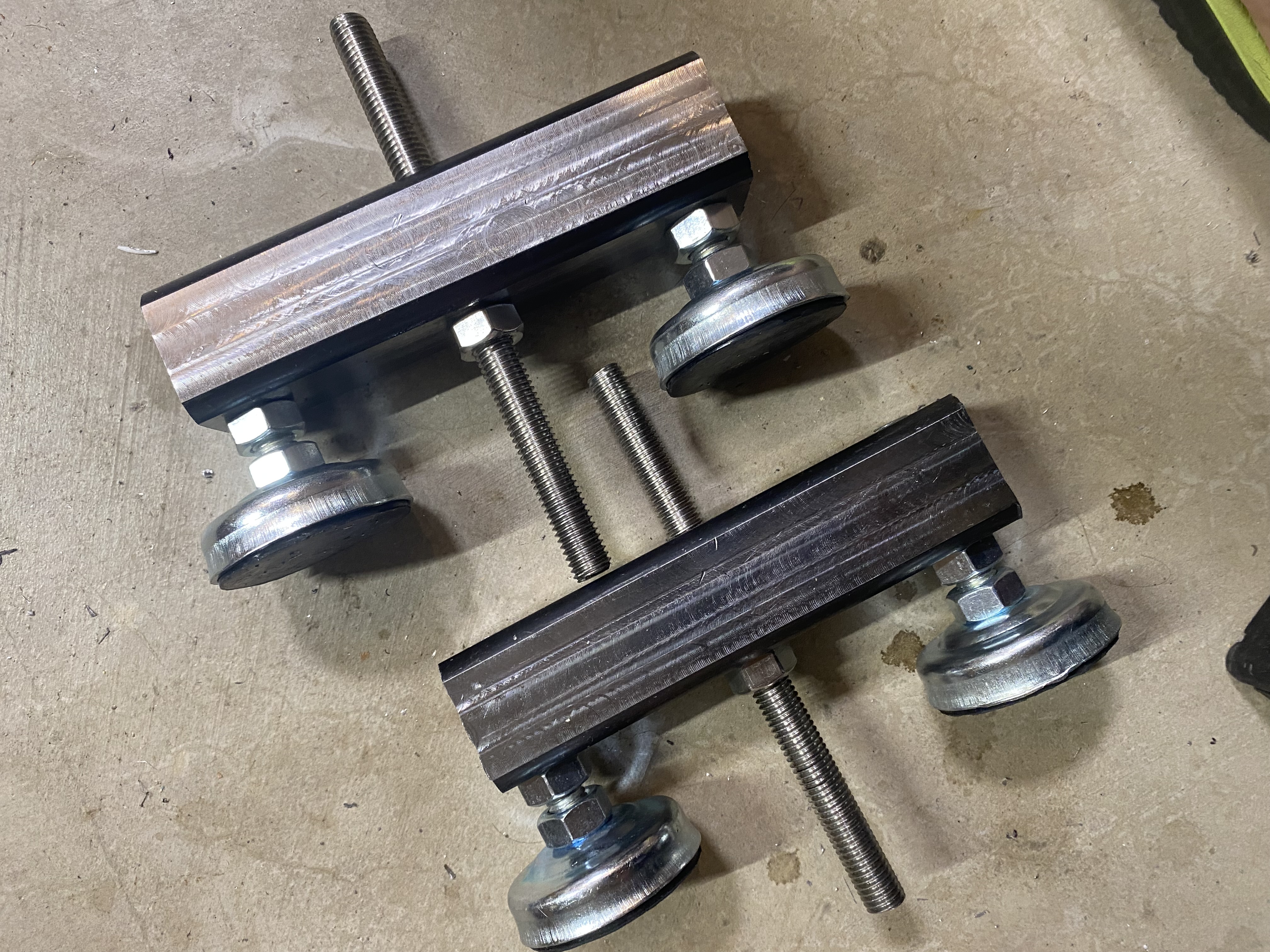 Lathe twist leveling 1
