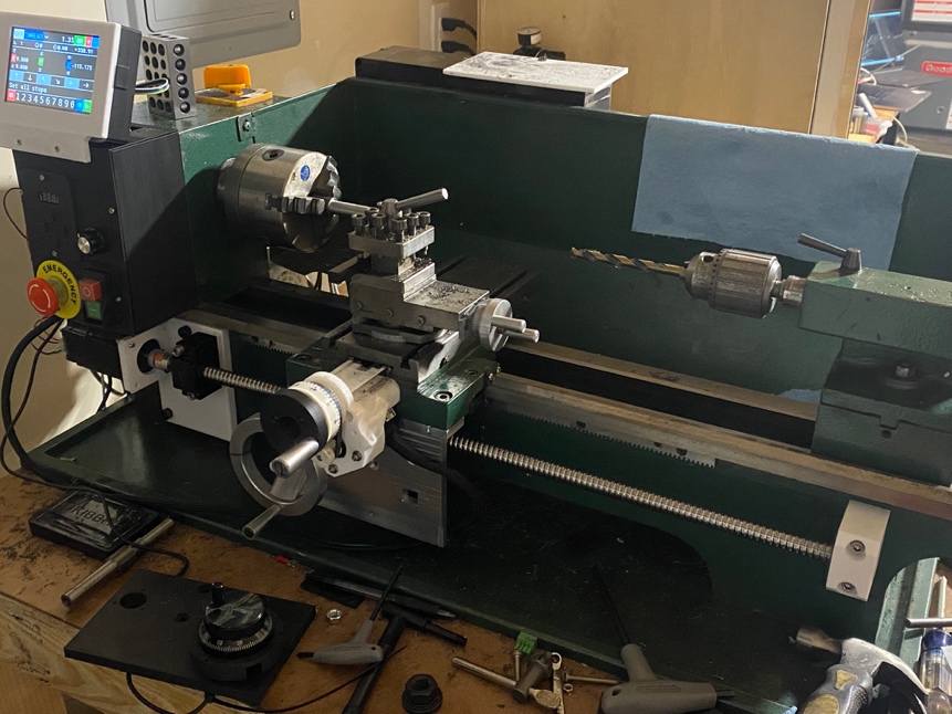 SEMI-CNC Lathe Conversion G4000